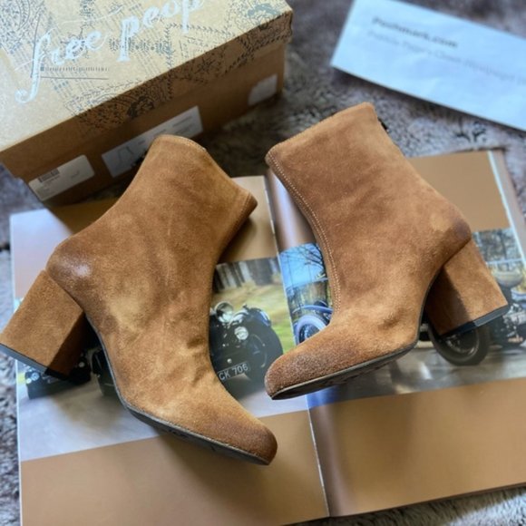 Free People Cecile Block Heel Bootie - Picture 13 of 13